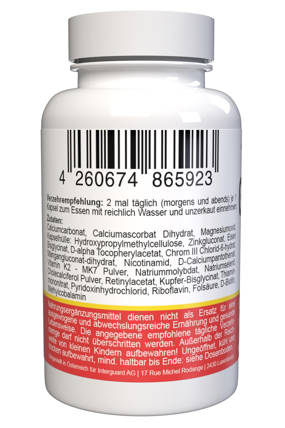 Gluconix Forte - 180 cápsulas (3 x 60 cápsulas, 3 unidades)