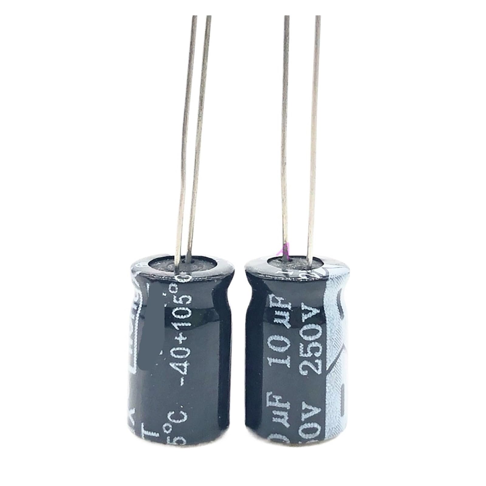 Condensateur 10uF 250V haute tension 8x12 mm pour stabiliser le courant de vos appareils
