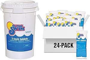 In The Swim Chlorine and Shock Bundle for Sanitizing Swimming Pools