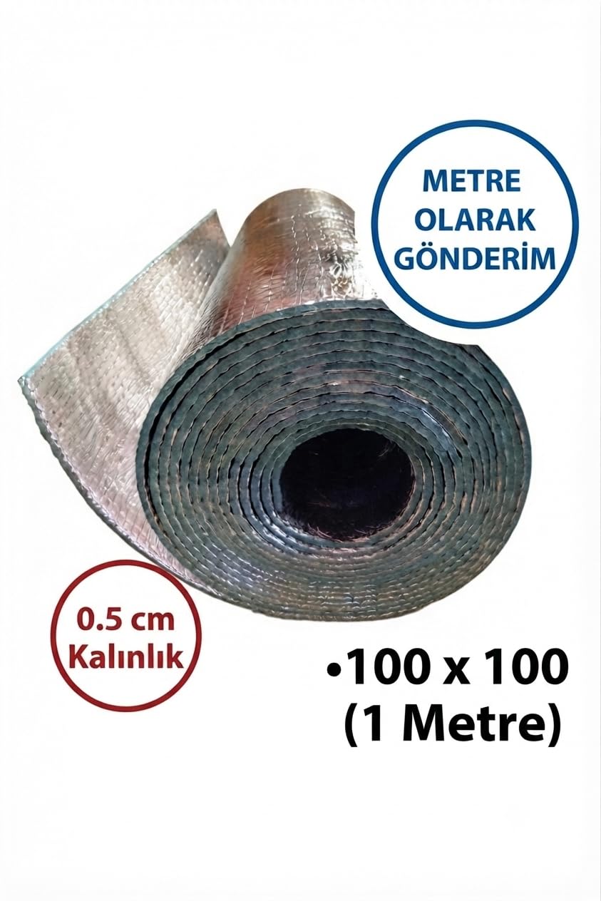 1 Metre Petek Arkası Isı Yalıtım Levhası Kalorifer izolasyon Malzemesi (100 x 100)
