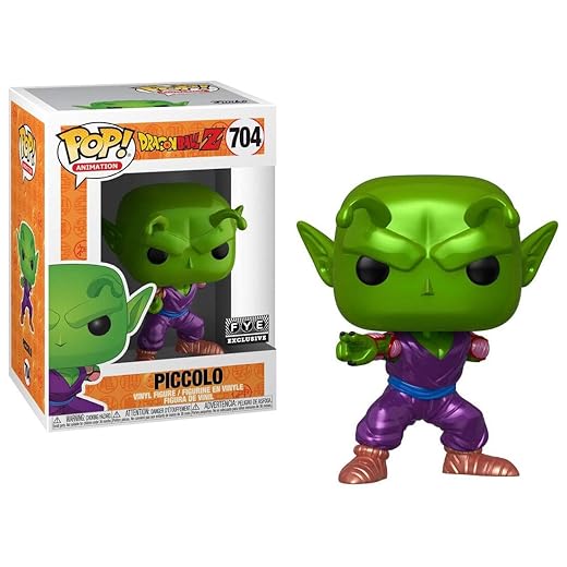 Sale Funko Pop! Dragon Ball Z: Metallic Piccolo Exclusive Vinyl Figure #704