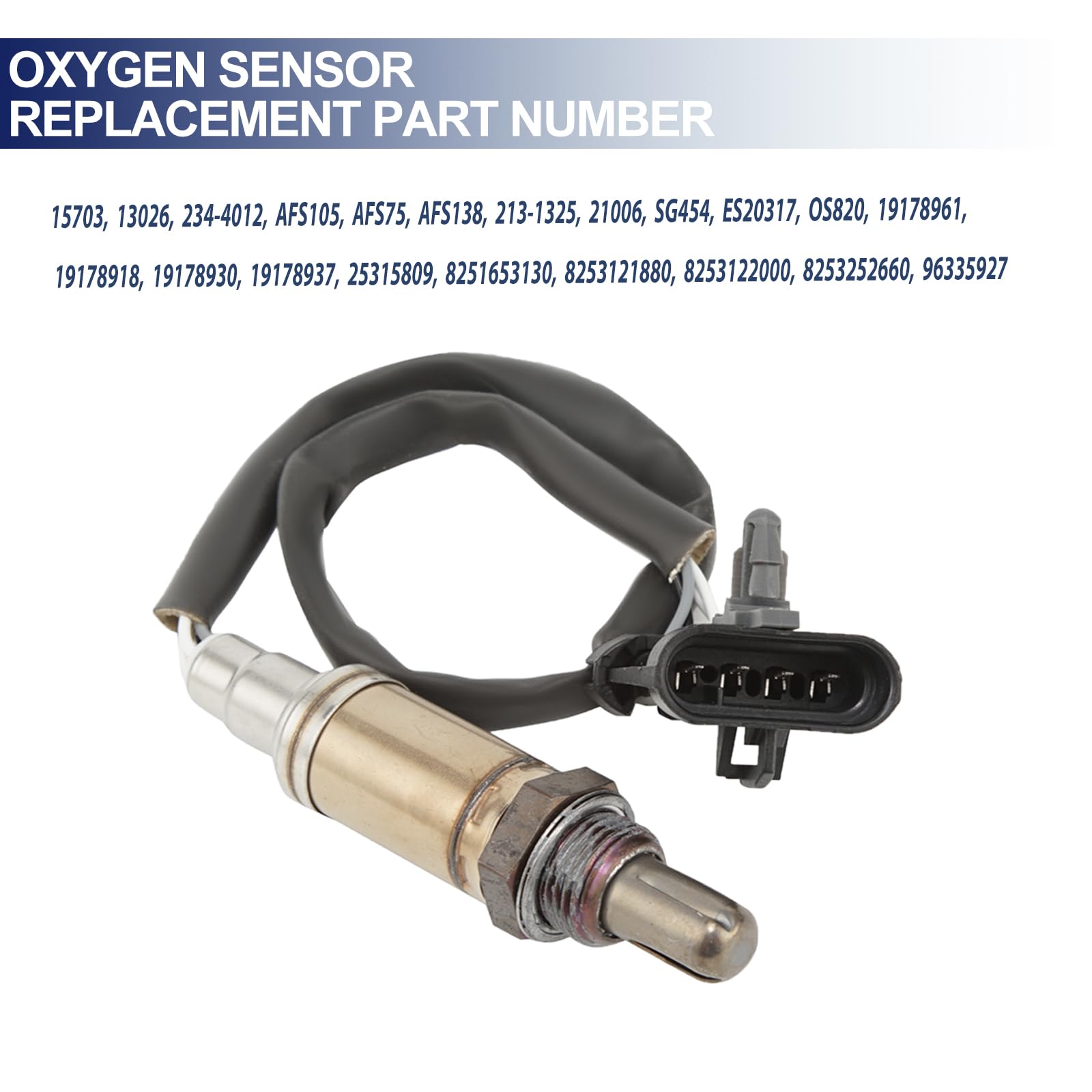 XCBOOCH O2 Oxygen Sensor 213-4229 (Set Of 2) – Replacement For Chevy Silverado, Tahoe, Suburban & GMC Sierra, Yukon