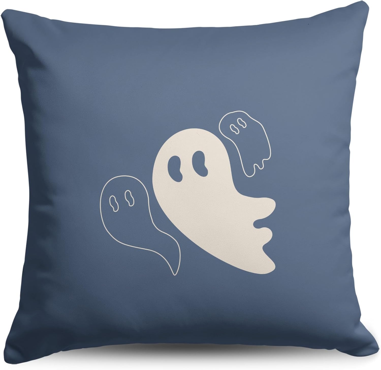 Ghostly Friends Throw Pillow 18x18 Inches by Northwest