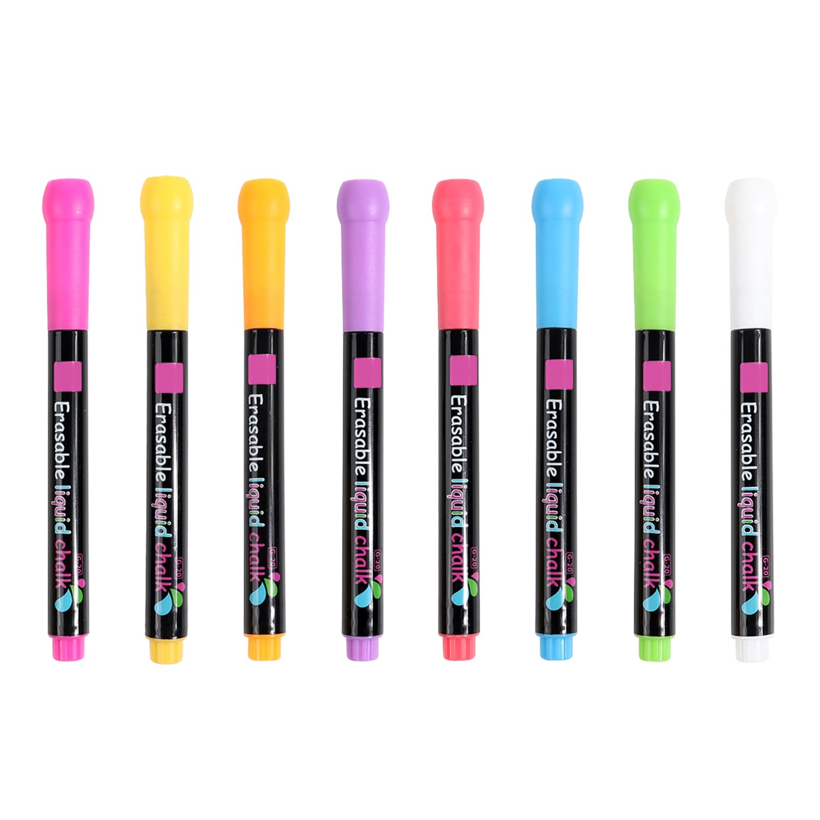 Amazon.co.jp: aninako 黒板用 ボードマーカー 細字 8本セット