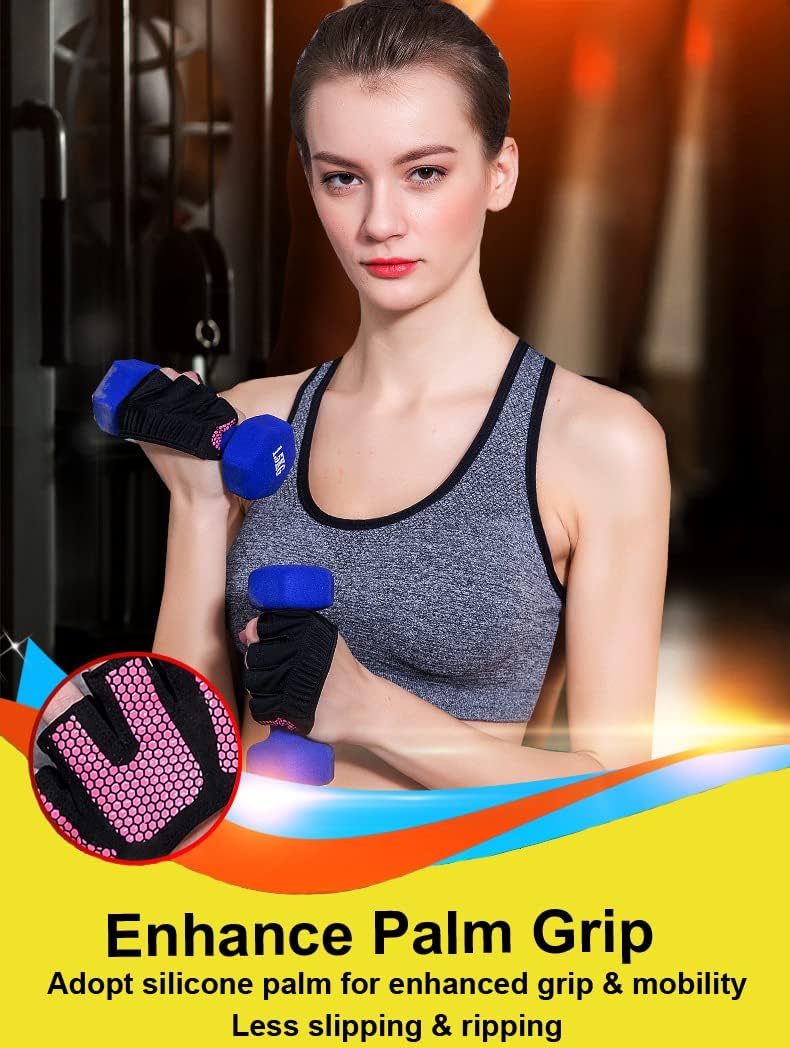 Workout Gloves for Women Men, Barehand Gloves for Bhutan Ubuy
