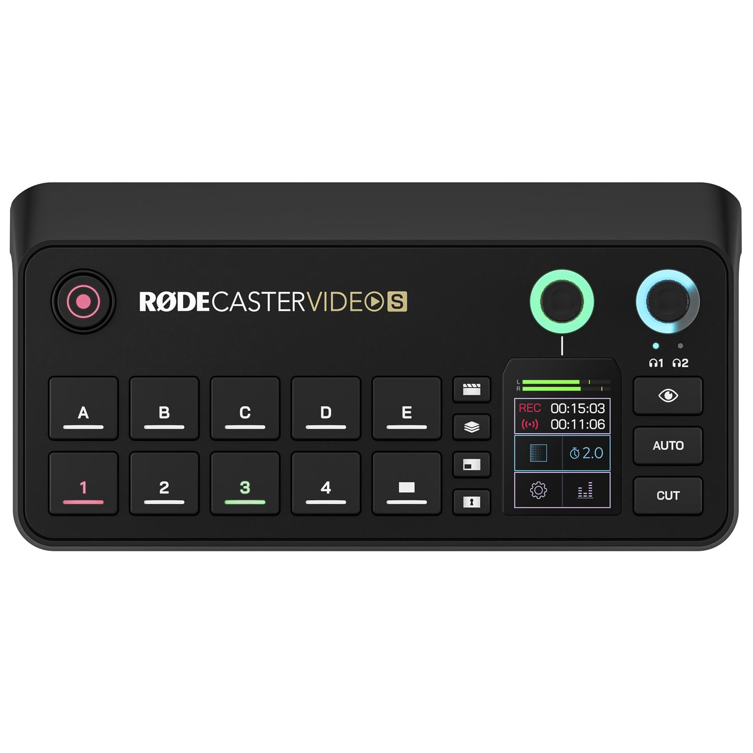 Rode Rodecaster Video S konsola do produkcji audio i wideo z kablem podmic i keepdrum