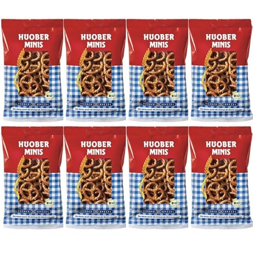 Huober オーガニック ミニプレッツェル 8個セット