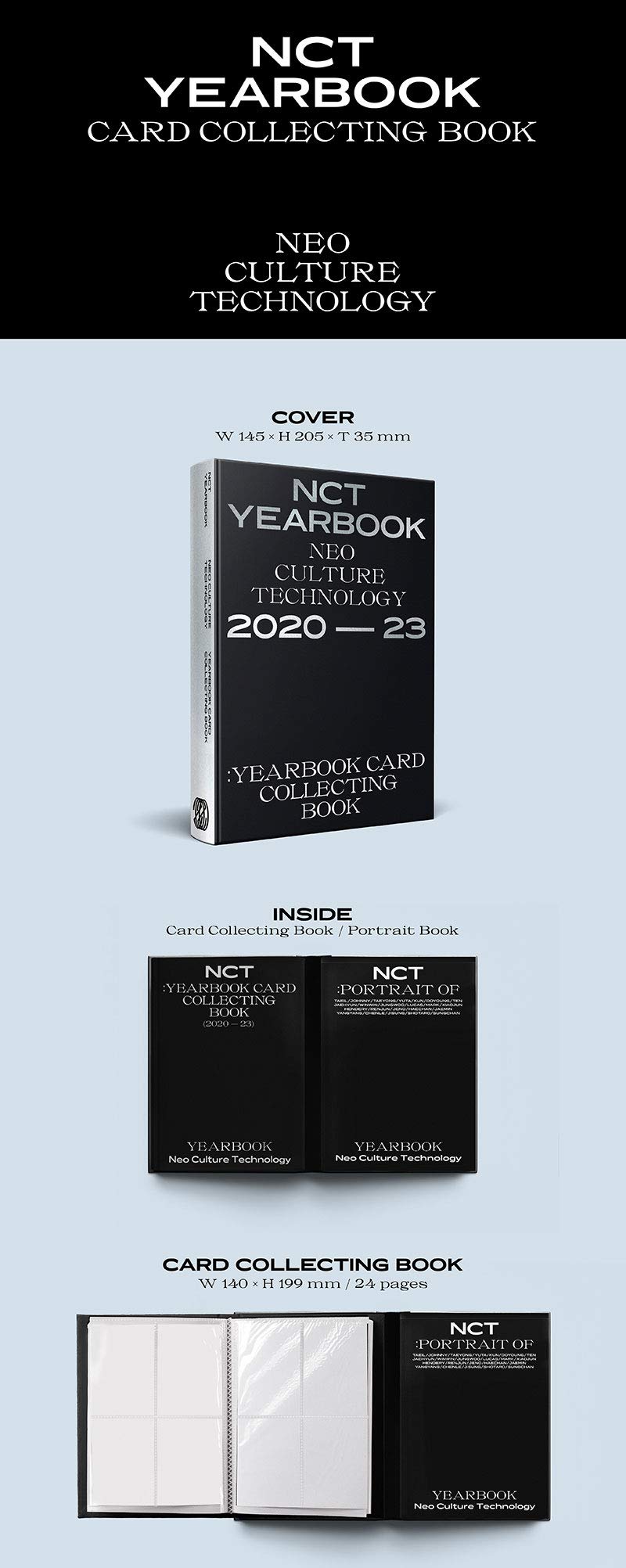 Amazon.com: NCT - YEARBOOK + CARD COLLECTING BOOK+Extra Photocards