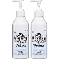 YOPE Lozione Naturale Mani e Corpo Verbena | Idratante Lenitiva Aloe Vera e Burro