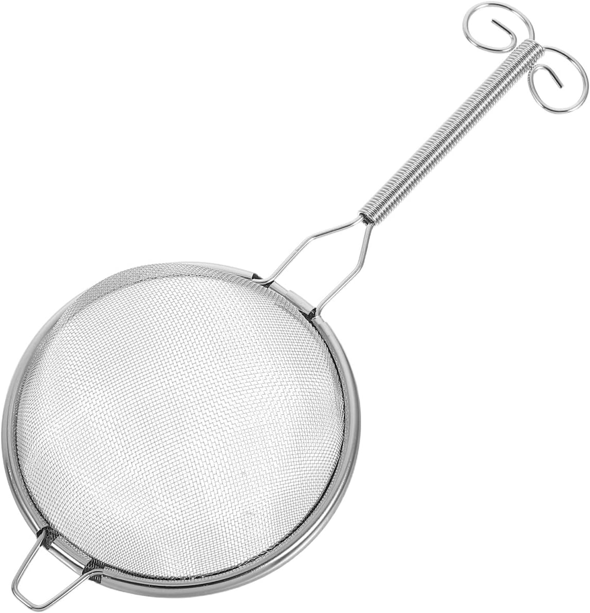 Stainless Steel Tea Strainer Scoop 7cm Fine Mesh Loose Leaf Filter Spoon Metal Infuser for Brewing Tea at Home Or Office