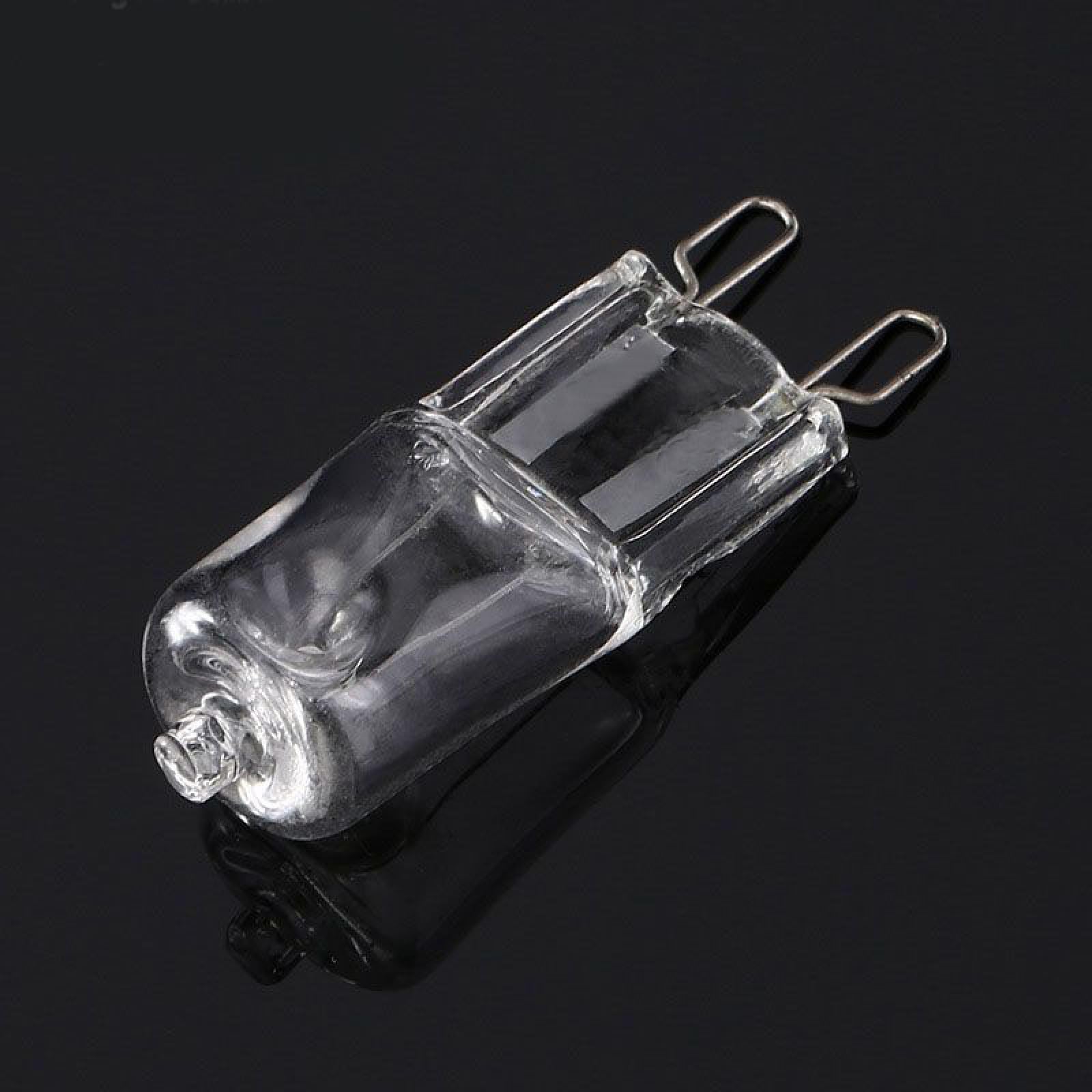 UGEFKMQ G9 Alogene Lampadina Lampadina Alogena G9 230V 40W Lampada Base G9 Lampadina Bianca Calda Per Plafoniere Forno A Microonde 5 Pezzi,20 W