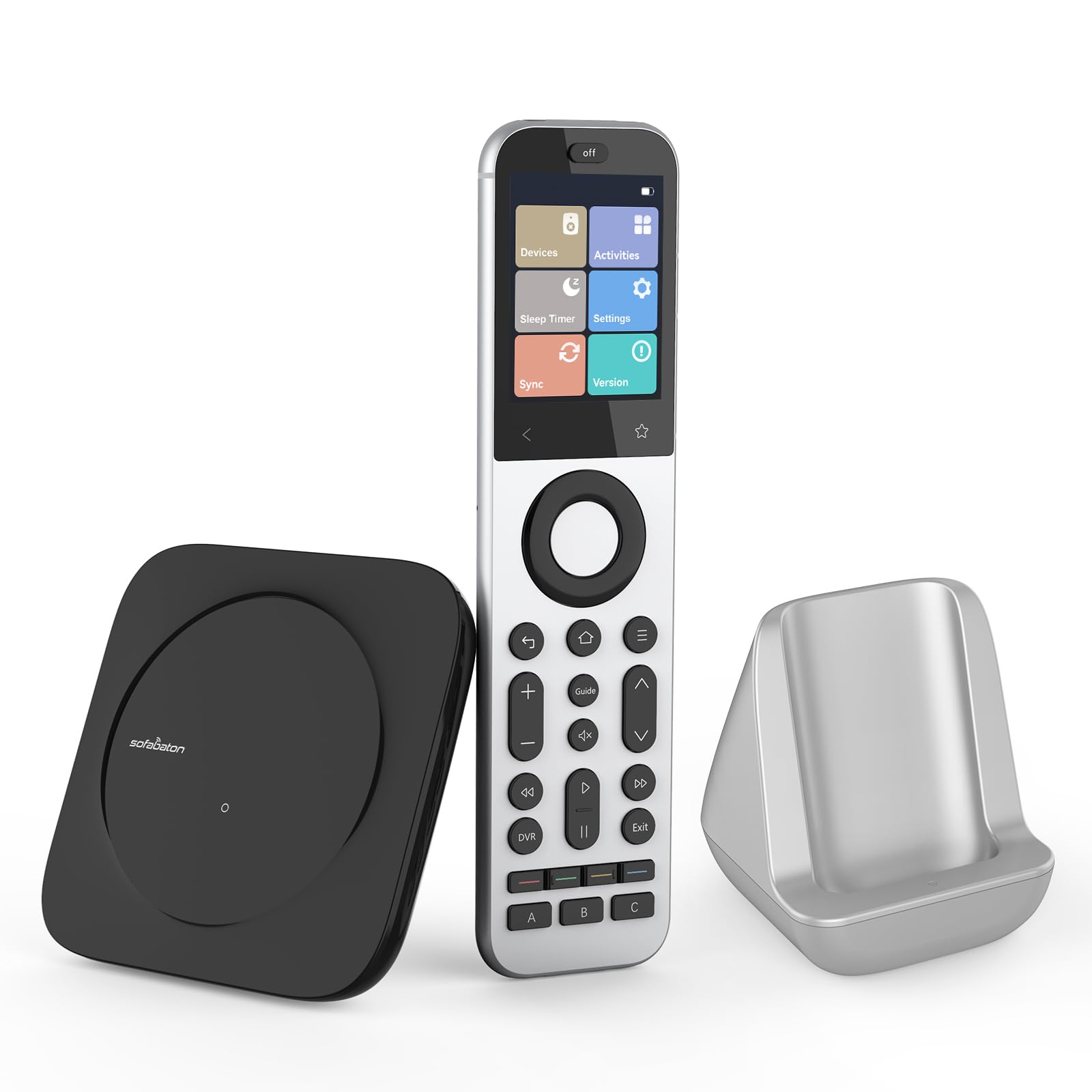SofaBaton X2 Universal Remote with Touchscreen, All in One Universal Remote Control with Powerful Hub, One-Touch Activities, Custom APP, Compatible