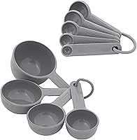 Vista 7 de KitchenAid Juego de tazas medidoras y cucharas, remolacha, 9 piezas