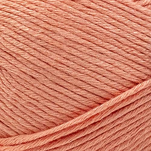 Image of (1 Skein) Lion Brand Yarn Truboo Yarn, Coral
