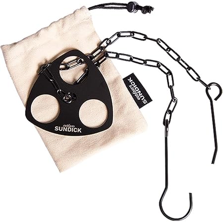 Amazon K Outdoor トライポッド リング チェーン フック セット 焚き火三脚 焚き火台 枝木でトライポッド 軽量 キャンプ 焚き火三脚作り ステンレス コンパクト アウトドア 収納袋付き ブラック K Outdoorjp ダッチオーブン用アクセサリー