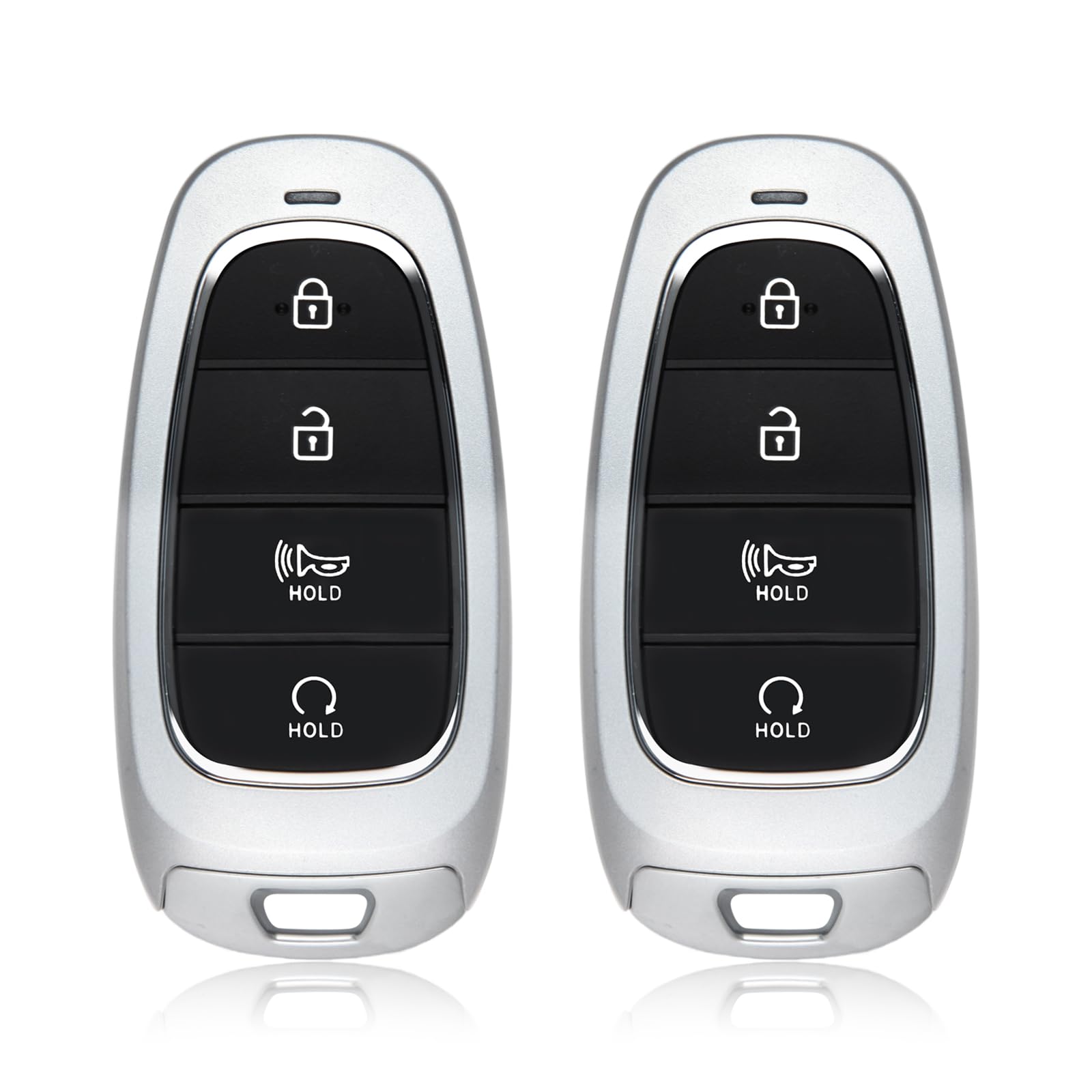2 Keylessbest Replacement for 2021 2022 Hyundai Santa Fe Key Fob Remote Control TQ8-FOB-4F26 4 Buttons 434MHz