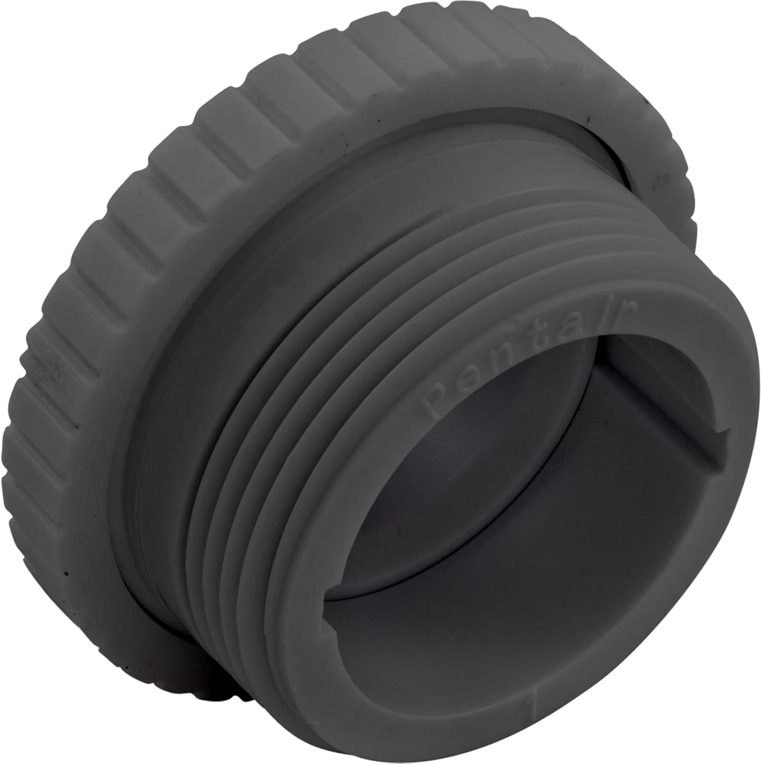 Pentair Inlet Fitting, 1-1/2"mpt, 1/2" Orifice, Dark Gray