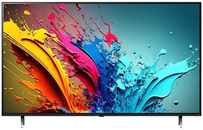Smart TV LG 75" 4K QNED processador a8 AI, 120Hz, Design Super Slim, FreeSync e webOS 24-75QNED85TSA
