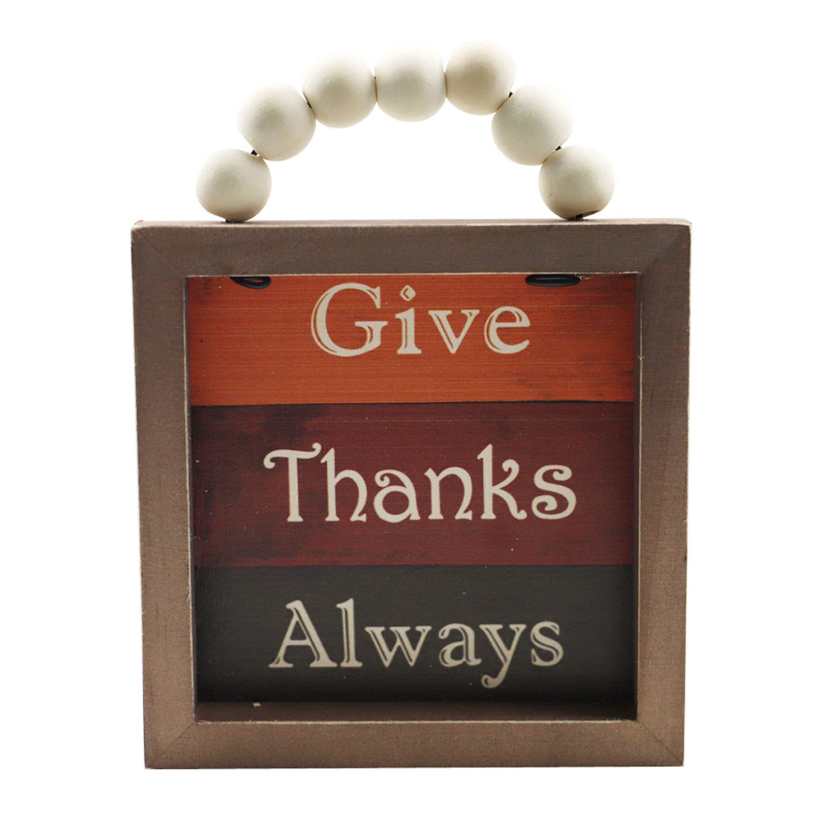 Buxuaaaa Thanksgiving Hanging Decor Wooden Block Farmhouse Autumn Decor Fall Wood Sign Harvest Wood for Holiday Party Hanging Sign