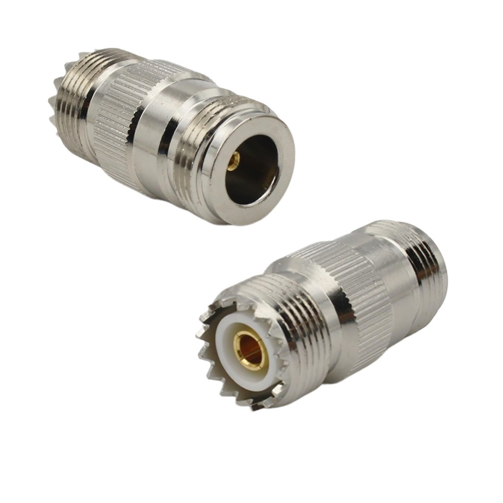 Adaptador UHF macho a N hembra PL259 a SO239 para cable coaxial 2