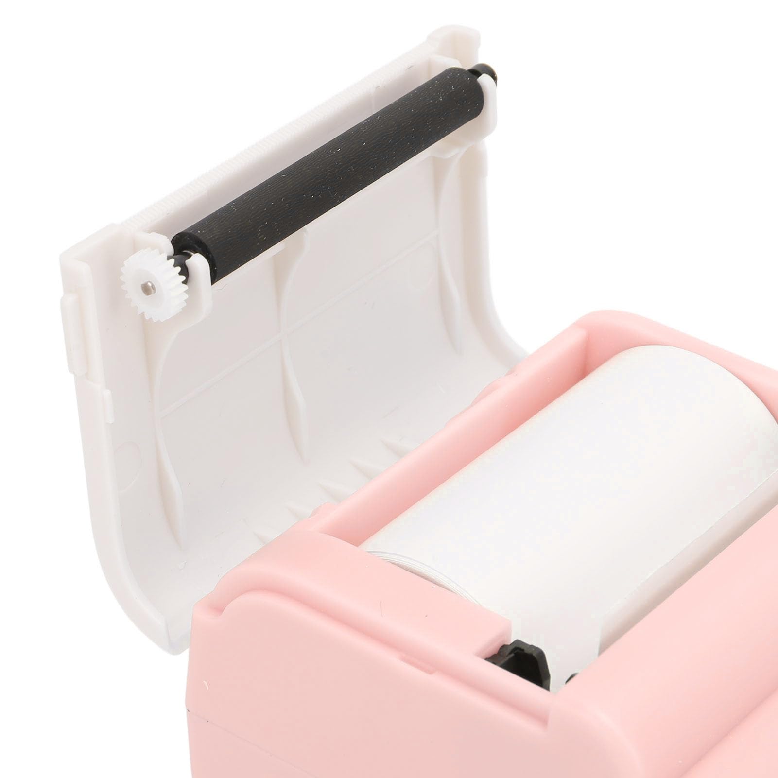 Drukarka do Aparatu dla Dzieci, Podwójny Obiektyw 8x Cyfrowy Zoom, Ekran 2,8 Cala, Autofokus, Druk, 3 Bułki, ładowne, Chłopcy i Dziewczęta (PINK)