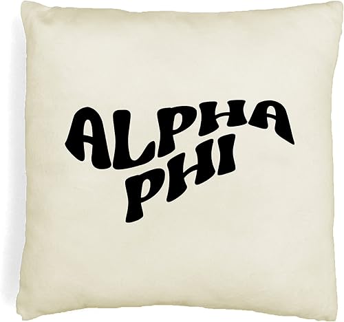 Miniatura 7 de Mod Kappa Delta - Funda de almohada de 18 x 18 pulgadas, fundas de almohada de hermandad de mujeres - Almohada decorativa de hermandad - Funda de