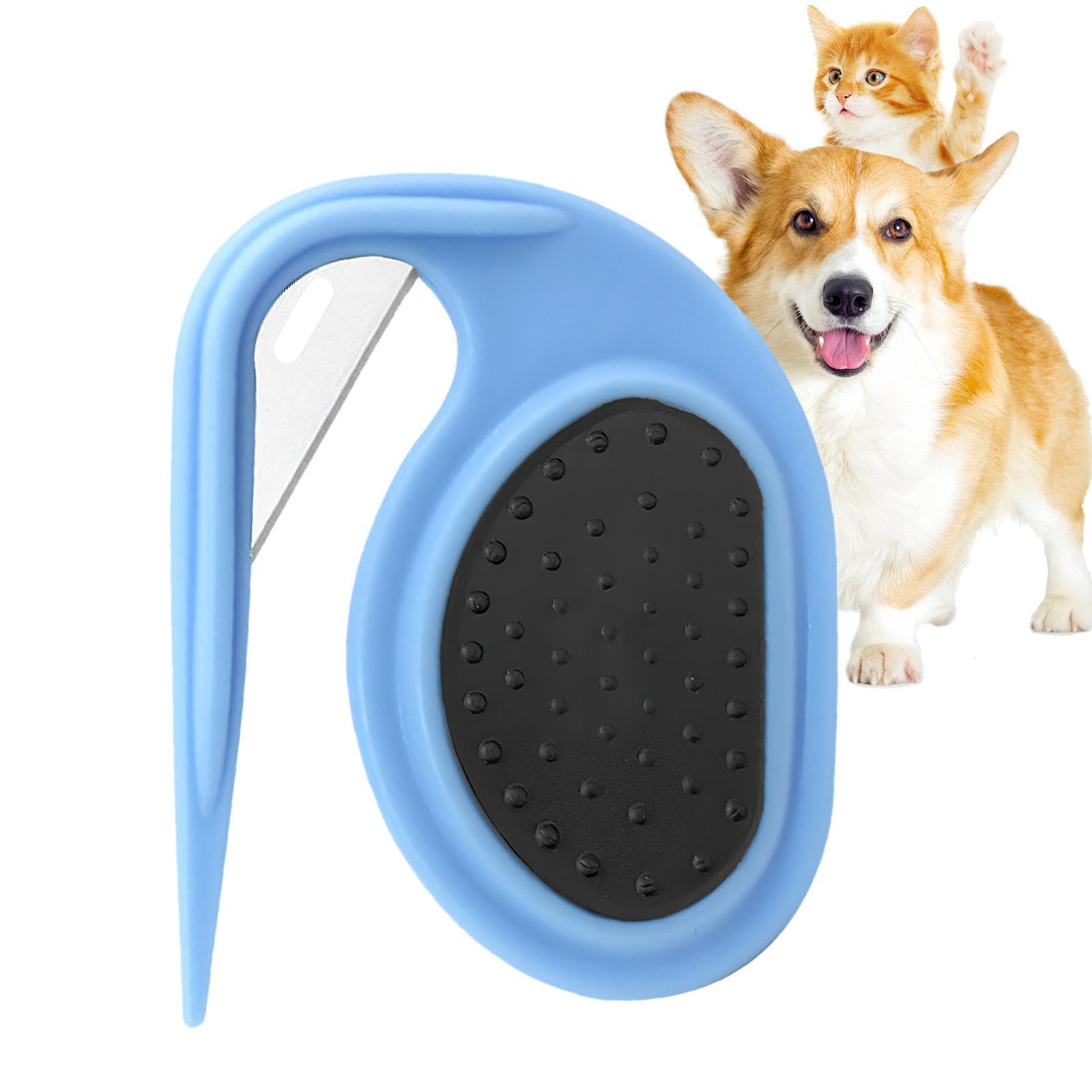 Pet Knotting Comb | Pet Dematting Comb,Effective Pet Mat Splitter,Pet Dematting Comb Knotting Hair Removal for Tangled Hair and Knots,Pet Grooming Combs Dematting Tools for Dog Cat