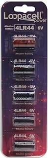 5 Loopacell 4LR44 / 476A / PX28A / A544 / K28A / L1325 6V Batteries