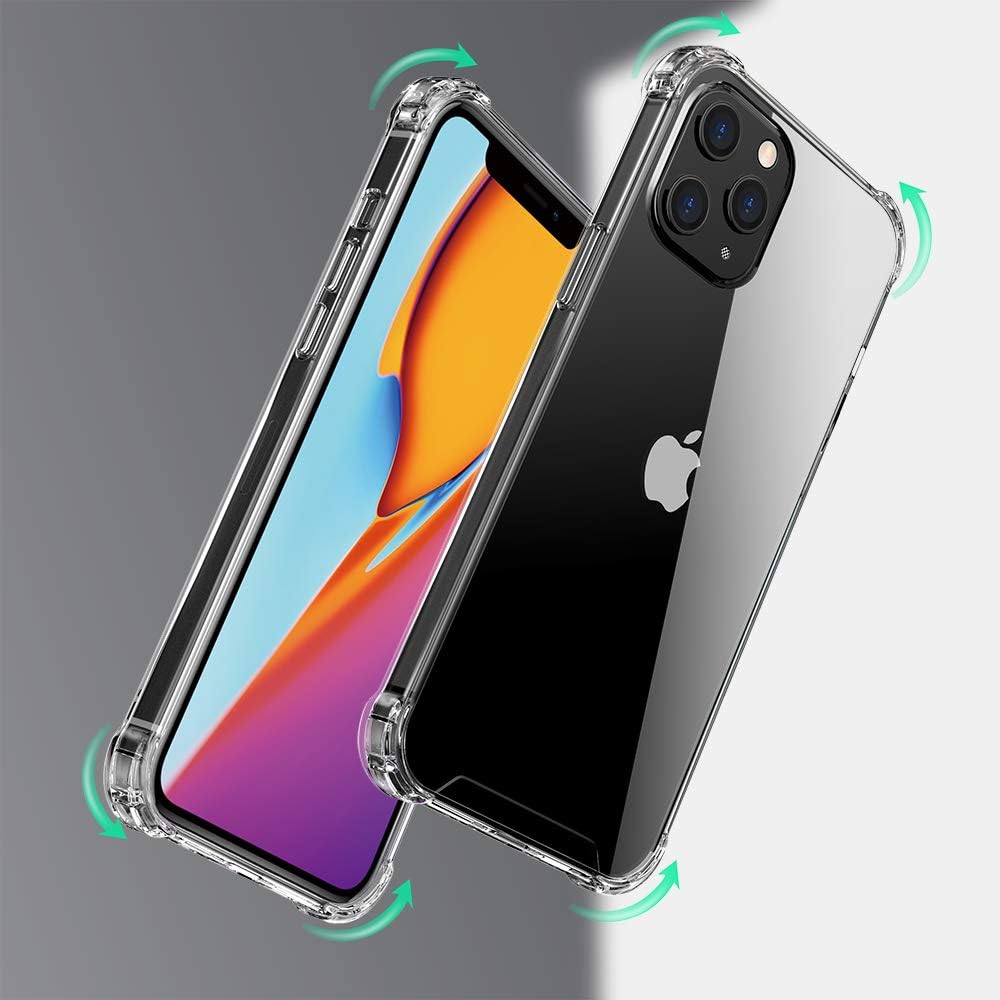 CNPGD for iPhone 12 Pro Max case, Compatible with iPhone 12 Pro Max case, Shockproof Case (Crystal Clear, iPhone 12 Pro Max)