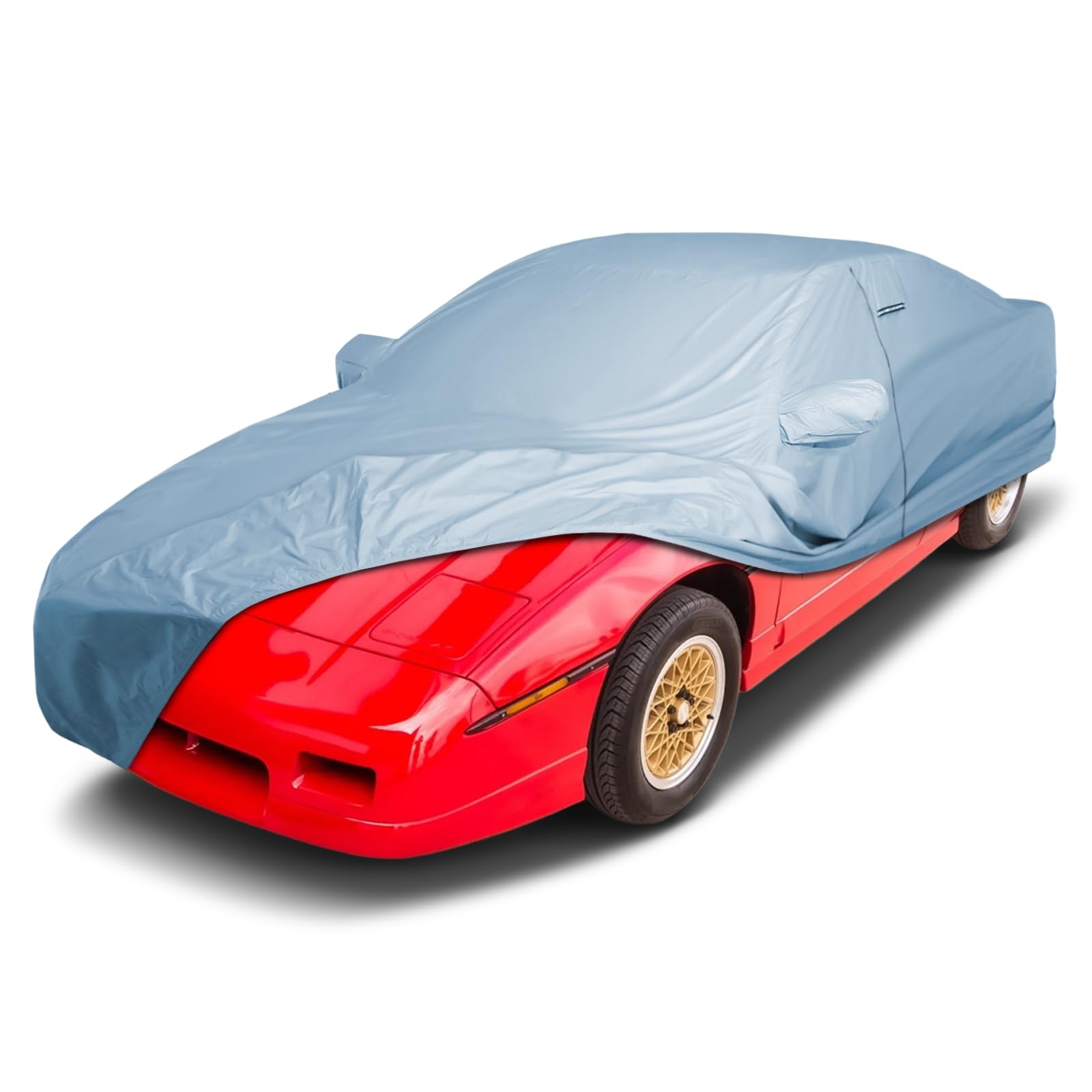 iCarCover Car Cover Waterproof All Weather for 1985-1988 Fiero GT Fastback