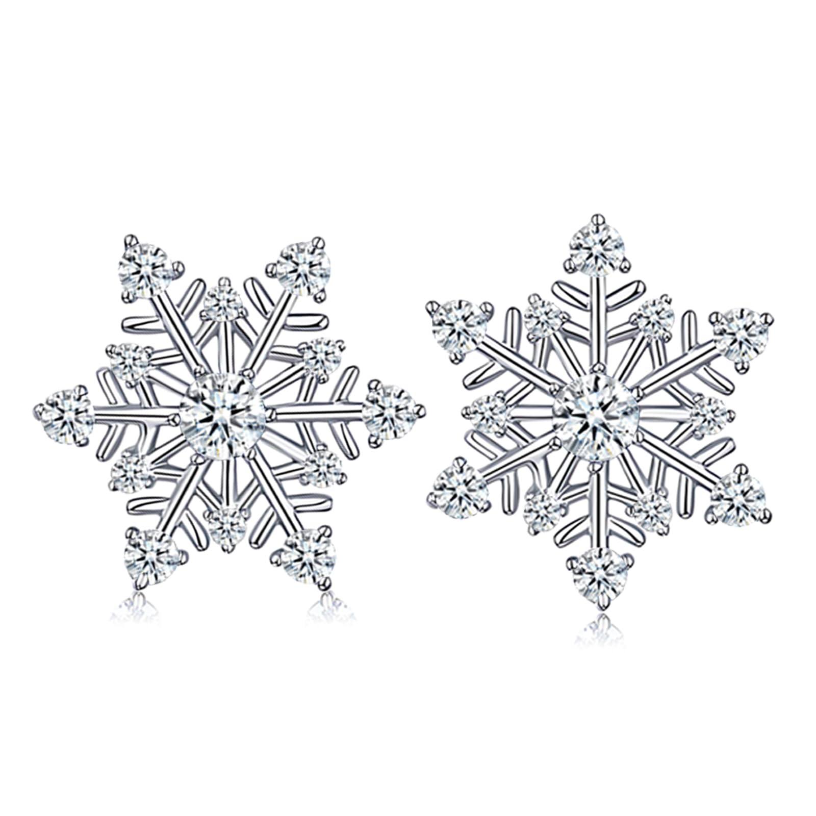 Estrellique Ohrringe Silber 925, Hypoallergen 925 Sterling S