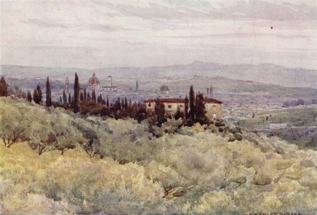Affiche impression d'art Florence par Alexander Murray toile de décoration murale 60x90cm - 5