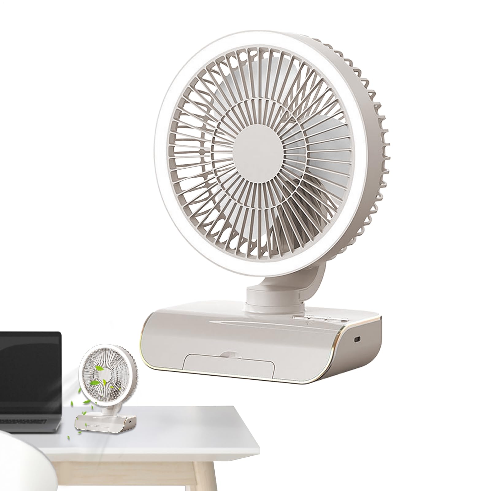 Refroidisseur d'air portable 5 vitesses contre la chaleur étouffante en vacances