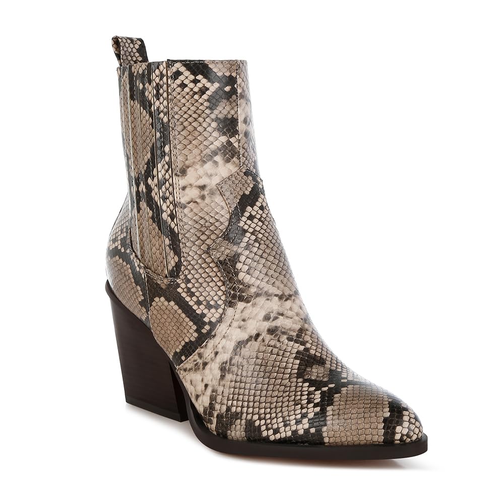 London Rag Cornus Pointed Toe Ankle Boots