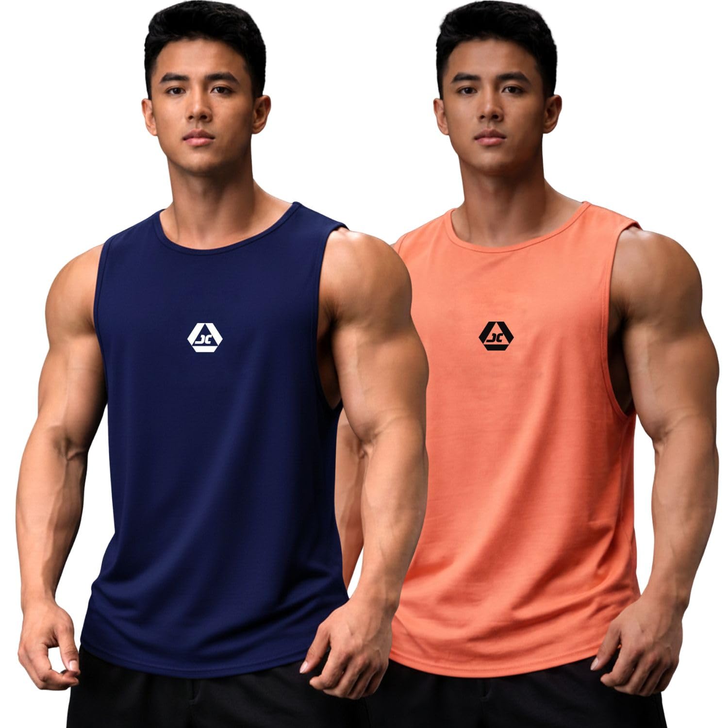 jump cuts || Mens || Printed || Round Neck || Sleeveless || Polyester Vest-picture-30