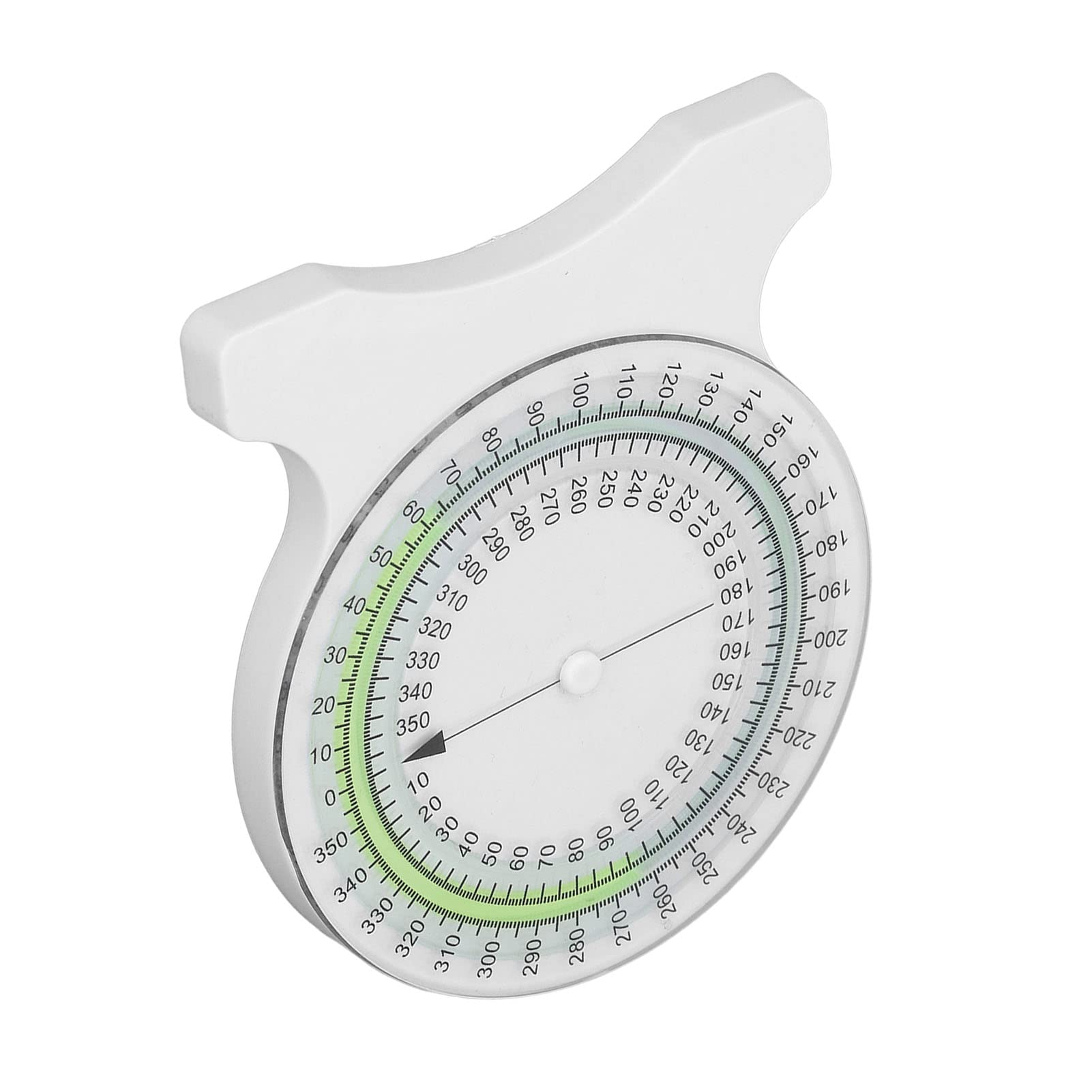 KIMISS Inclinomètre Blanc Inclinomètre Physio Jauge d'Inclinomètre ABS Bleu, sans Bulle pour des Mesures Précises, Idéal pour Le Physique, adapté aux étudiants et aux Professionnels