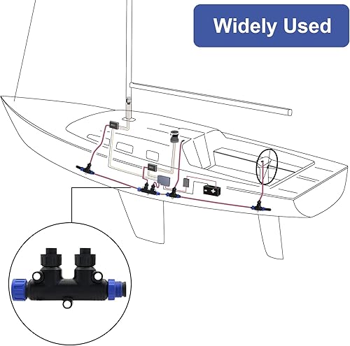 Miniatura 10 de NMEA 2000 T-Connector compatible con Garmin Lowrance Simrad B&G y Navico Networks, NMEA 2000 (N2k) (Tee) T-Connector