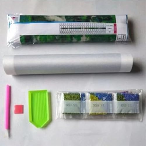 Miniatura 5 de 5D DIY Diamond Painting Kits for Adults Full Square Drill, Colors Unreal Blue(Square Drill 30X60cm12x24in) Diamond Painting by Number Kit, Crystal