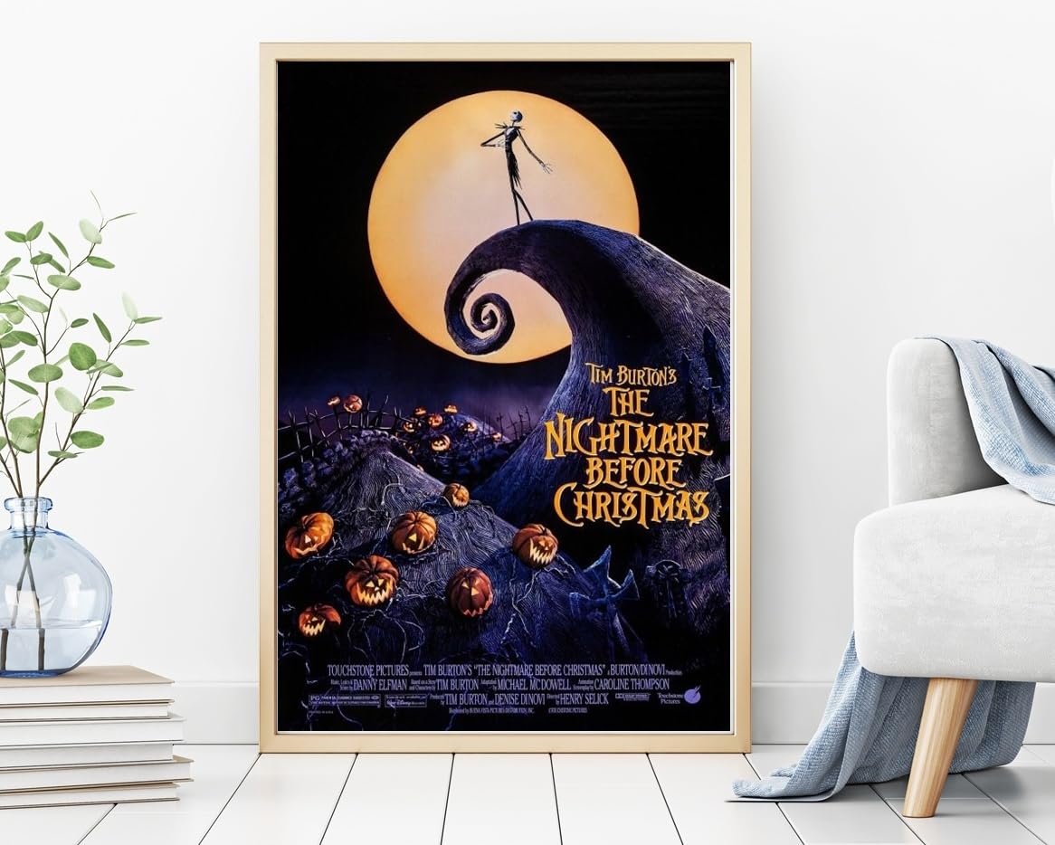 Amazon.co.jp: 映画ポスター ナイトメアビフォアクリスマス 24×36inc