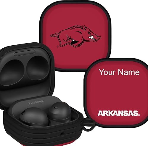 Miniatura 4 de AFFINITY BANDS Arkansas Razorbacks Camo HDX - Funda compatible con Samsung Galaxy Buds Pro Camo,Champion Series,Clásico,Arkansas