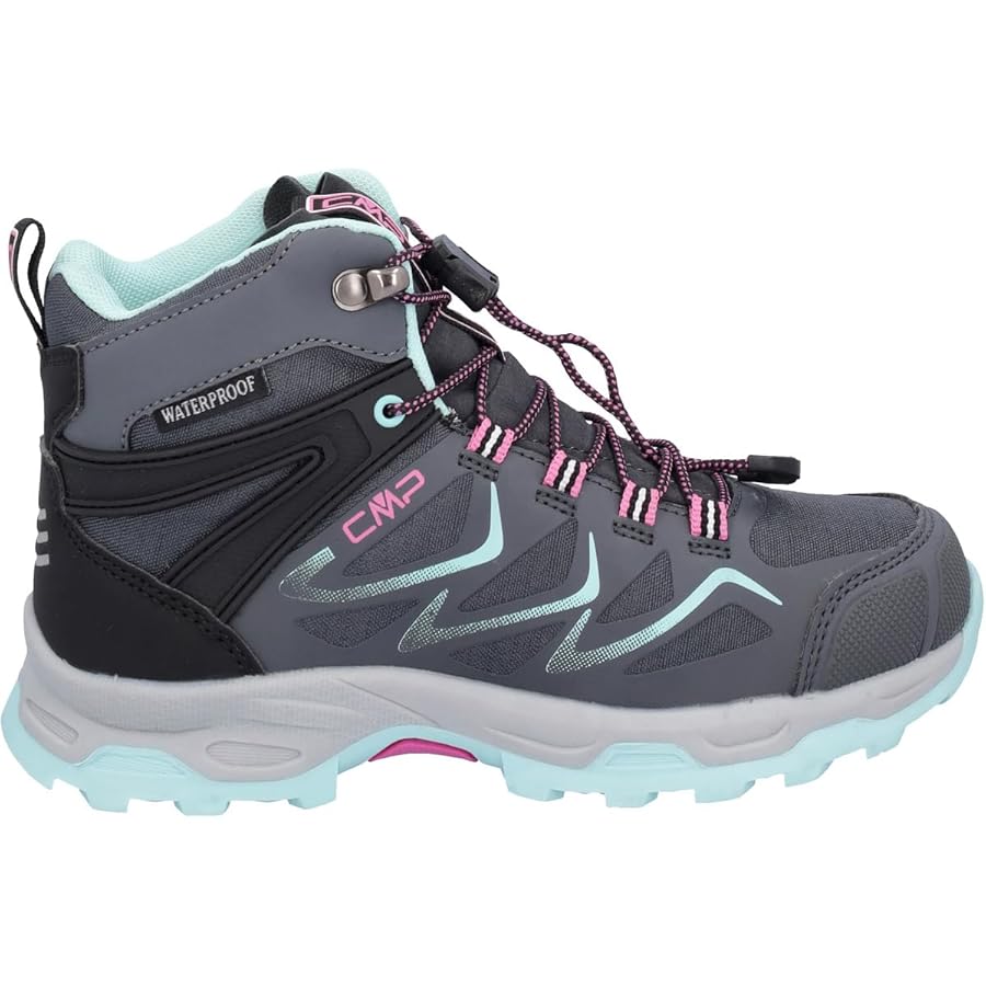Scarpe Outdoor CMP Kids Byne Mid WP - Impermeabili, Per Bambini, Allacciatura Rapida - Foto 2