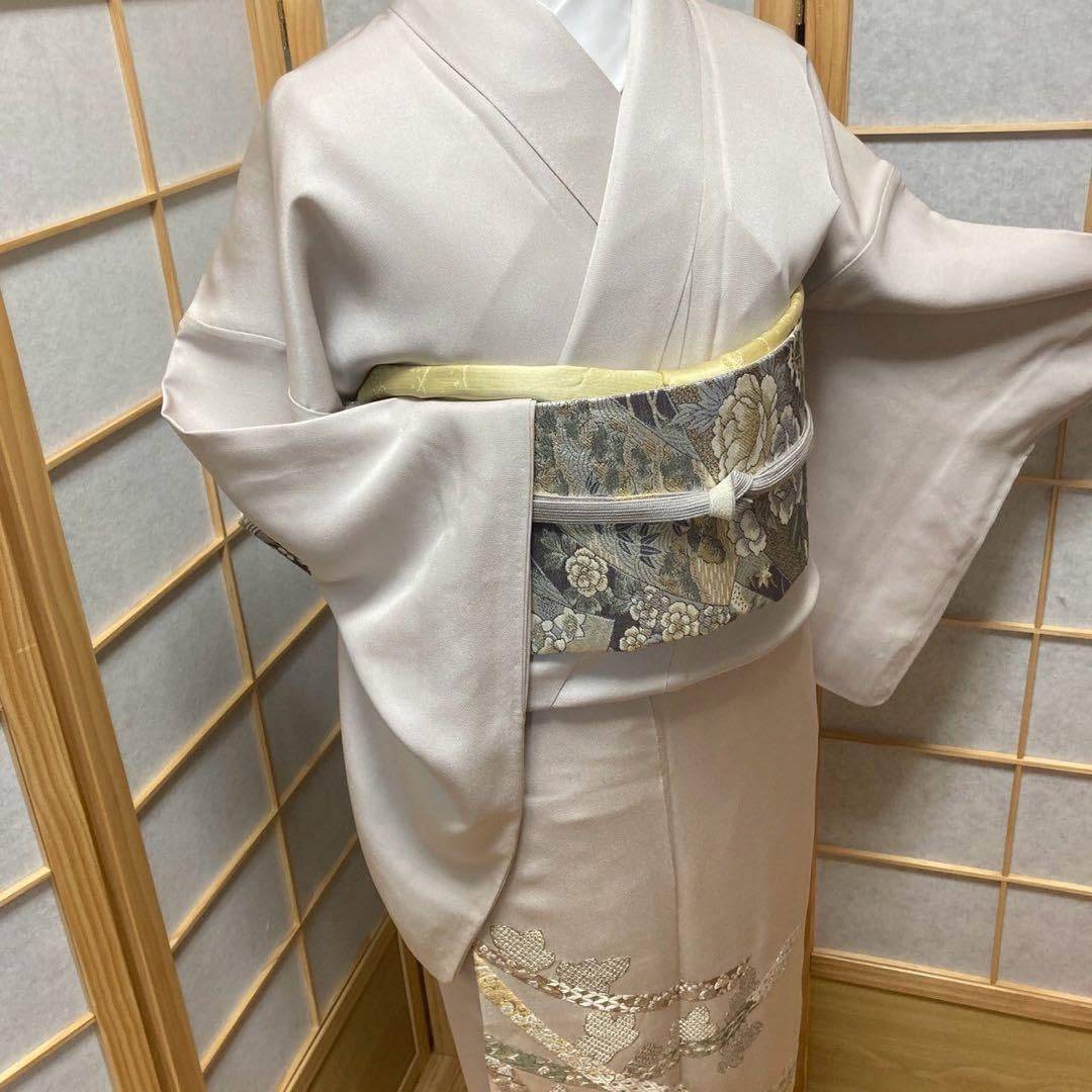 紅型 黄 花 鶴 着物 正絹 名渡山 2025年最新】琉球紅型 訪問着の人気