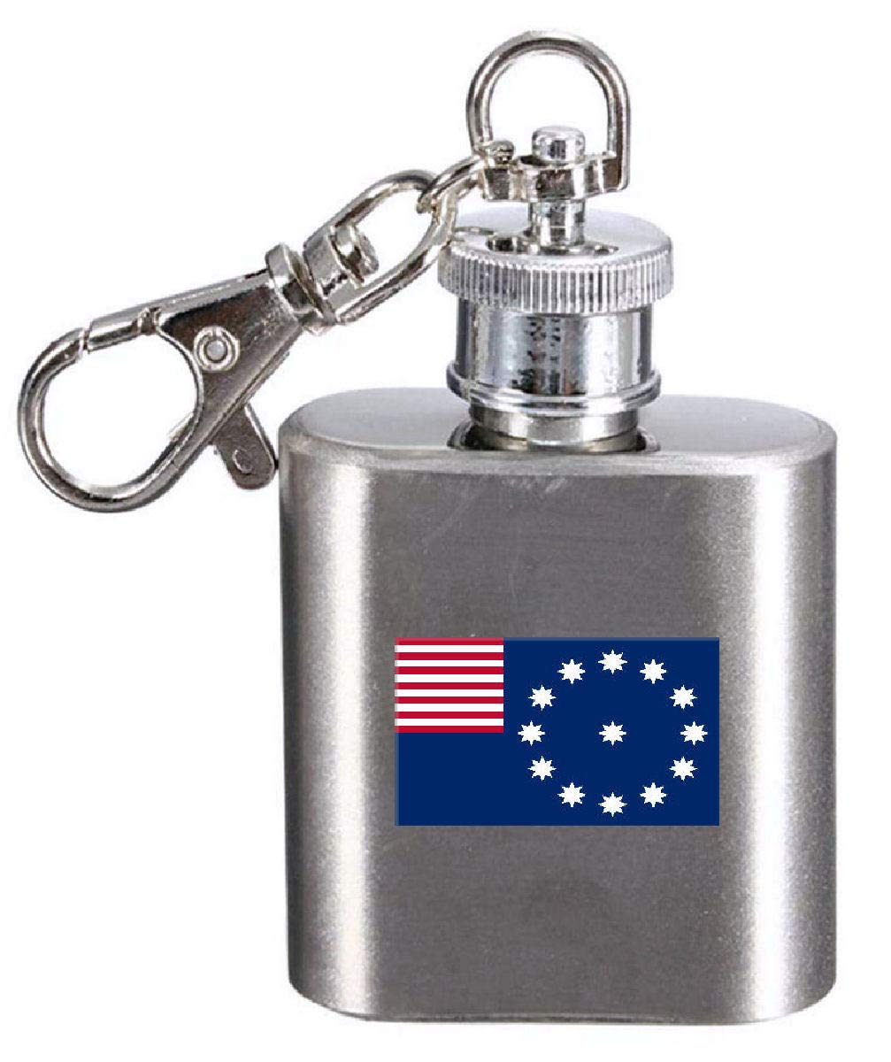 Porte-clés flasque USA Easton City idéal pour festivals et soirées