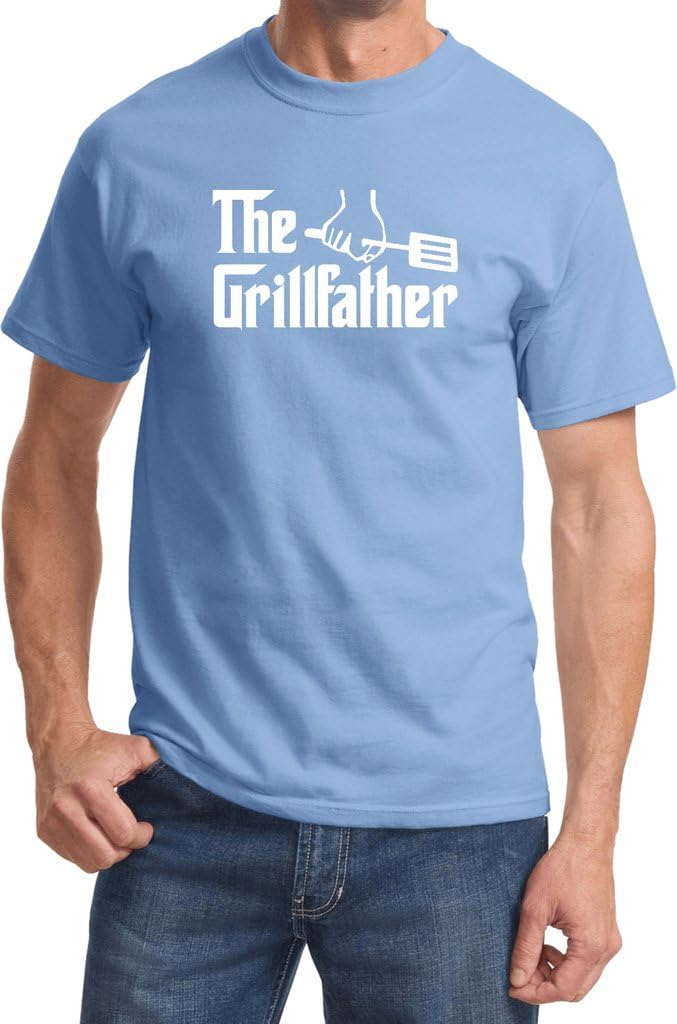 Buy Cool Shirts The Grillfather (White Print) T-Shirt