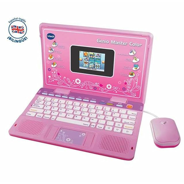 Foto 2 de 5 de VTech - Genio Máster Color Bilingüe Rosa, Juguetes Electrónicos +5 Años