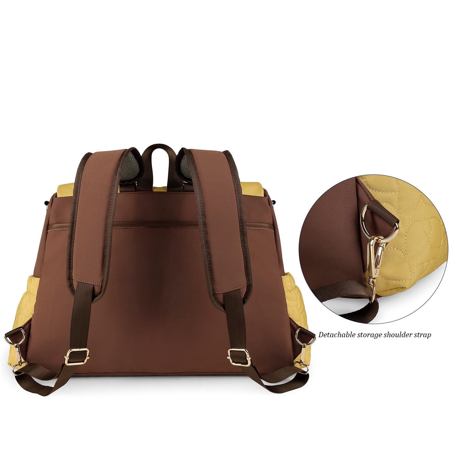 Wasserdichte Wickeltasche, Rucksack mit bequemen Schultergurten, Wickeltasche, Rucksack für Reisen, Eltern, bequemes Tragedesign