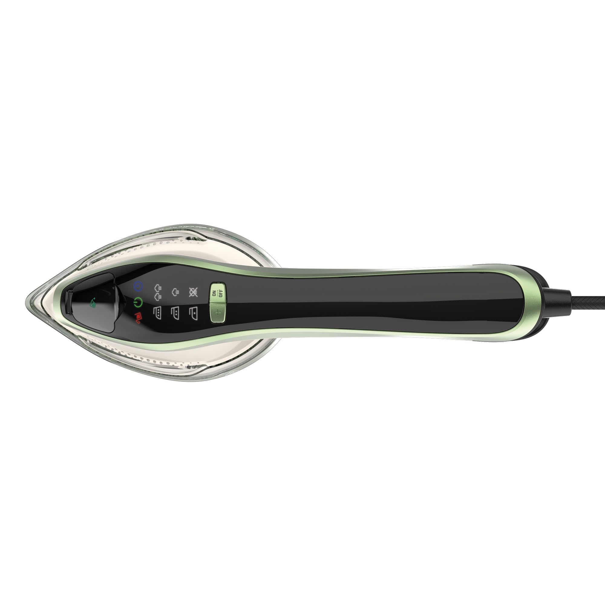 Imetec Steam Easy, przenośne żelazko pionowe, prasowanie pionowe i poziome, płyta ceramiczna, potrójna regulacja pary i temperatury, wyświetlacz cyfrowy, gotowe 30", 1200 W
