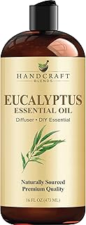Handcraft Blends Eucalyptus Essential Oil - Huge 16 Fl Oz - for Candle Making, Soap Making, Diffusers, and Aromatherapy