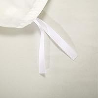 Vista 4 de AiMay Juego de funda de edredón de 3 piezas, juegos de ropa de cama, satén de lujo, seda rica, sedoso, súper suave, color sólido, reversible