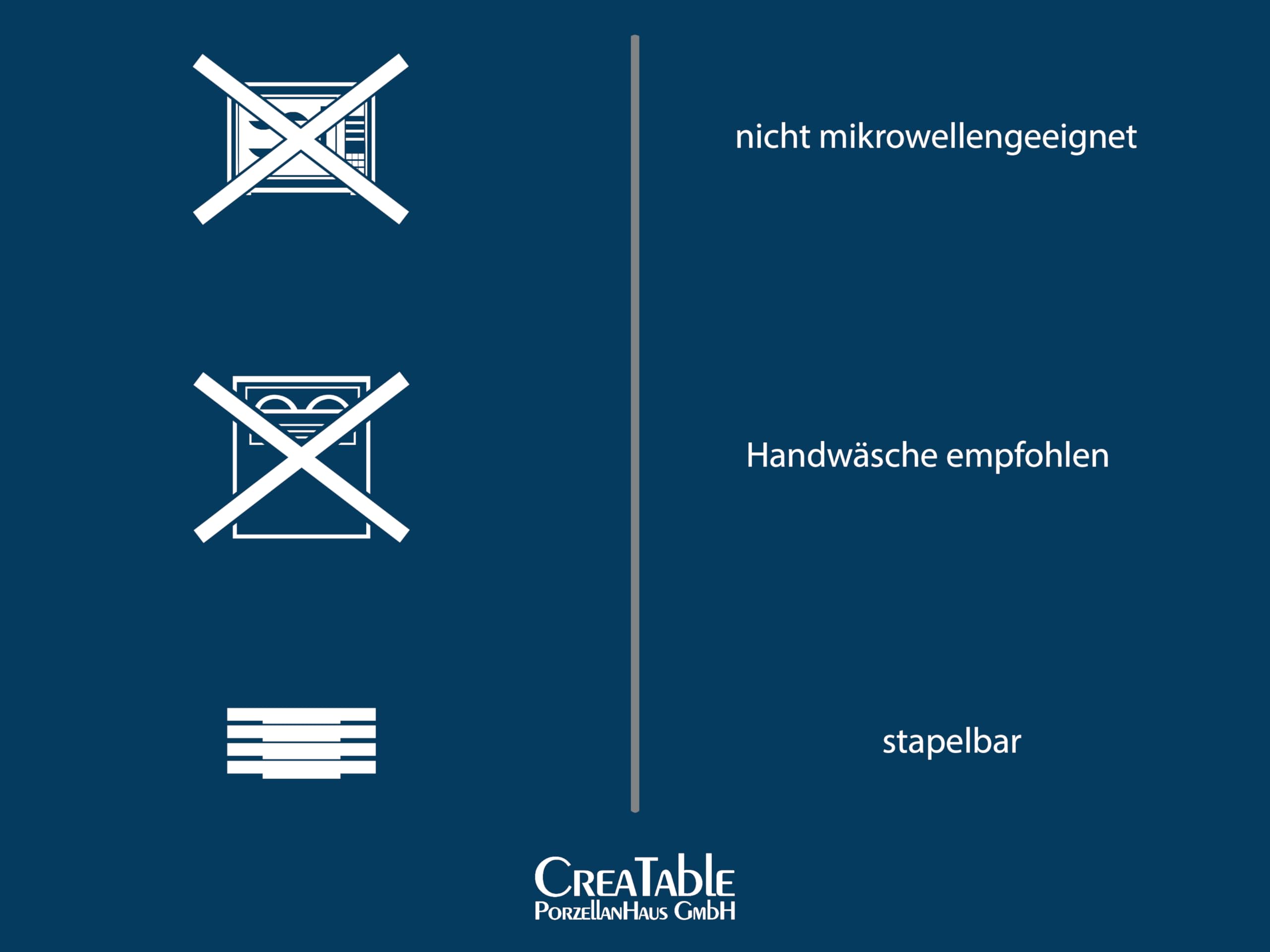 CreaTable, 21579, Serie Akazienholz - Nature Collection, 6-teiliges Geschirrset, Teller Set aus Holz